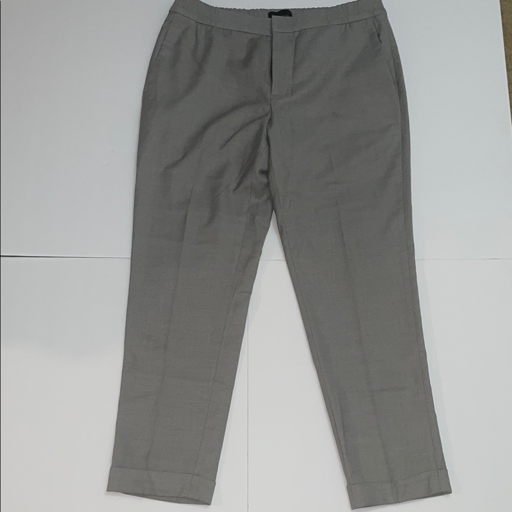 H&M Gray Dress Pants Straight Leg Formal